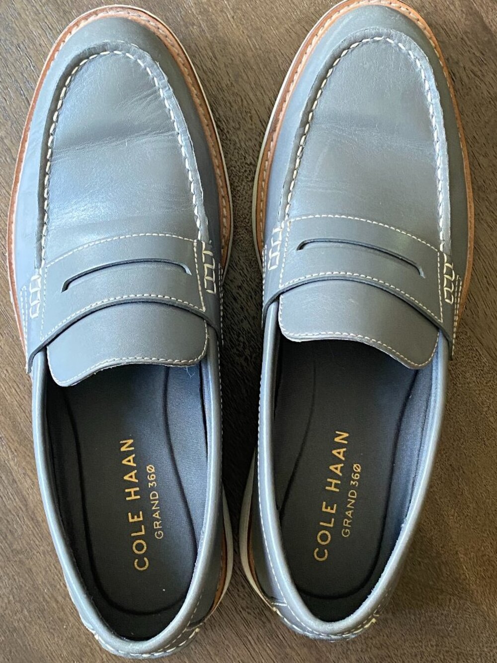 Men's Cole Haan Grand 360 Loafer- Gray- Size 9.5